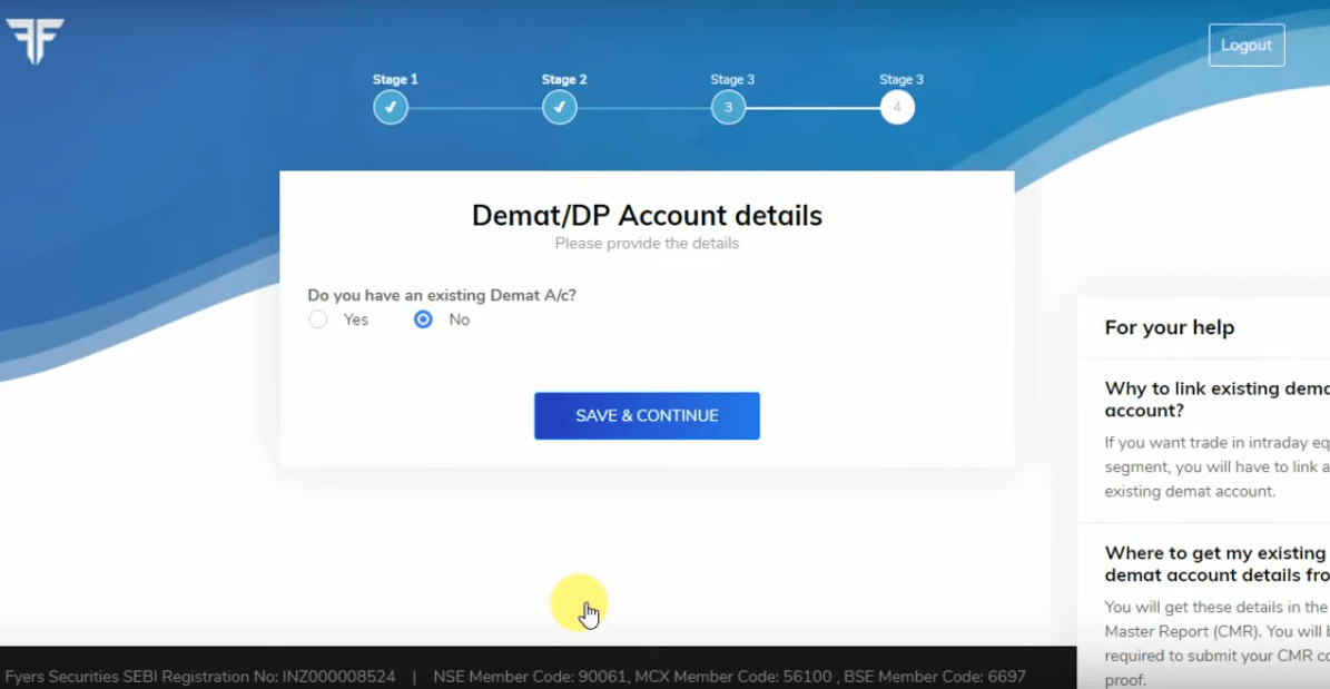 provide demat account details